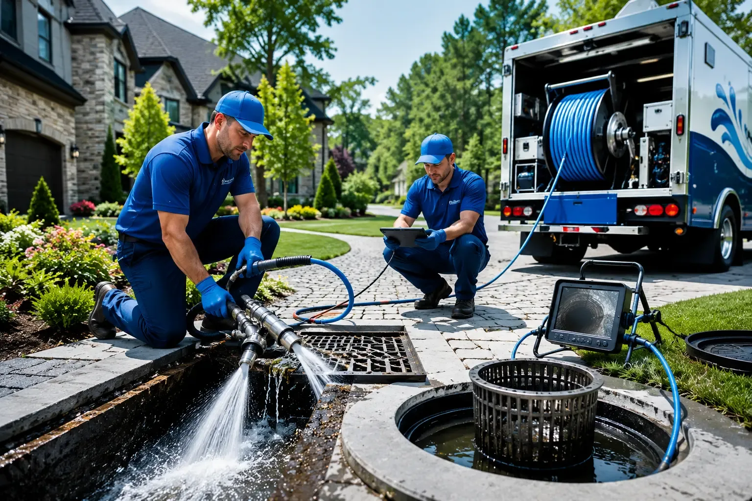 Local outdoor drain cleaning professionals in Gettysburg, OH